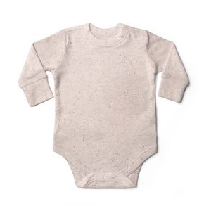 Goumi Kids Long Sleeve Bodysuit and Pants Set Tan